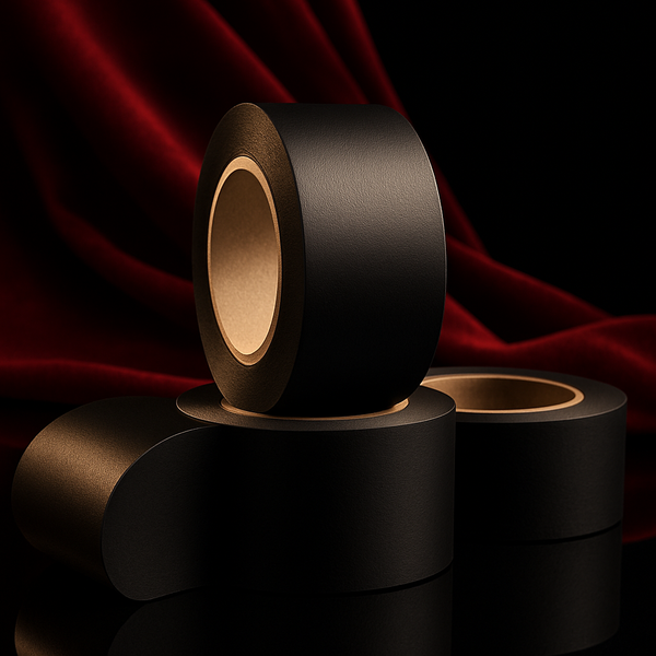 Black Self-Adhesive Tape Set — Dark Fantasy