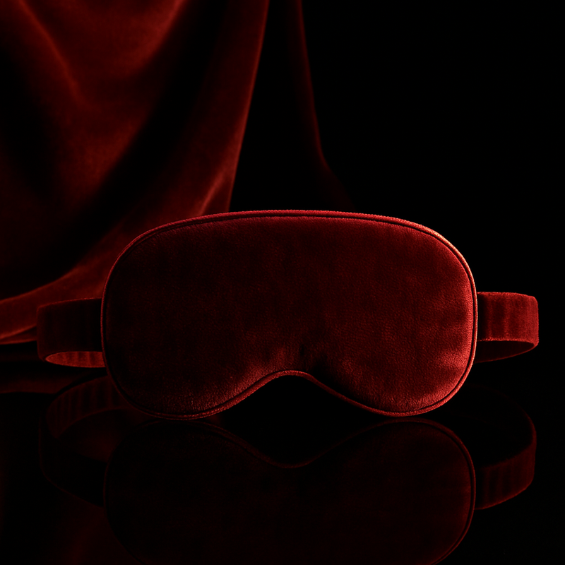Velvet Noir Blindfold — Dark Fantasy